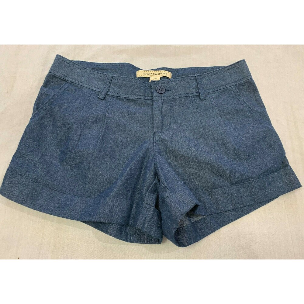 FOREVER 21 WOMENS COTTON SHORTS SIZE 26